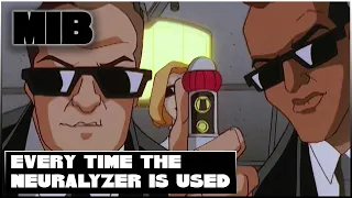 Men In Black: The Series | Every Time The Neuralyzer Is Used | Season 1 | Throwback Toons