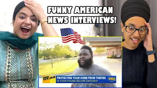 Indians React to Best and Funniest Local News Interviews of All Time! (HILARIOUS)