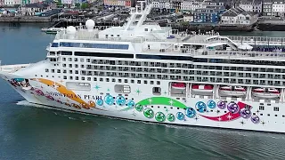 Cruise Liner Arriving in Cobh