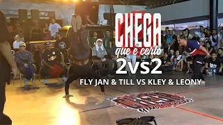 Fly jan & Till Vs Leony & Kley (Chega Que é Certo 2024) Semi-Final