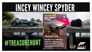 Forza Horizon 5 Treasure Hunt  Incey Wincey Spyder Full Guide