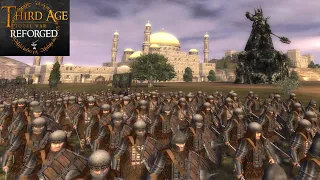 THE COLOSSUS OF SAURON (Siege Battle) - Third Age: Total War (Reforged)