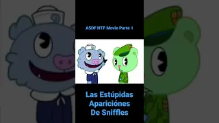 ASDF HTF Movie Part 1 Sniffles Comparison #happytreefriends #asdfmovie #comparison #sniffles