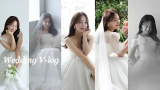 같은 드레스 다른 느낌👰🏻‍♀️ 볼레로 고르기 . 저는 몇번을 골랐을 까요? #웨딩촬영 #결혼준비 #드레스추천