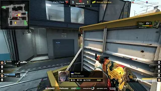 S1mple 1v3 clutch - Faze vs Navi - StarLadder S4