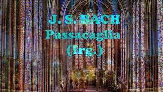 J.S.BACH: PASSACAGLIA (frg.) Dan i. Stoenescu