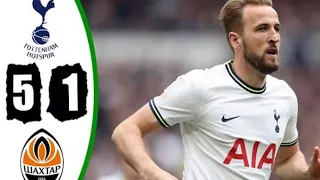 Harry Kane 4 goals! Tottenham vs Shakhtar Donetsk 5-1 highlights and all goals