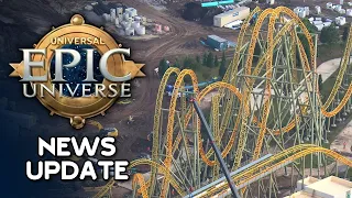 Universal Epic Universe News Update — DRAGONS COASTER CARS, QUEUE PERMITS & SPECIAL DISTRICT GRANTED