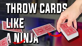 THROW CARDS LIKE A NINJA TUTORIAL