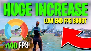 HOW TO BOOST Fps In Fortnite On Low End PC (Lag Fix)