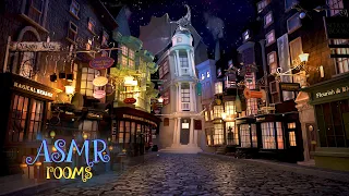 Harry Potter Inspired ASMR - Diagon Alley REMAKE - 1 hour Magical Ambience