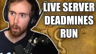 Asmongold's First Deadmines Run On Classic WoW Live Servers