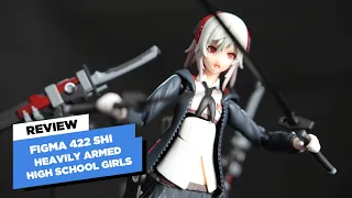 Figma 422 Heavily Armered High School Girls Shi Unboxing Figure Review | Airlim