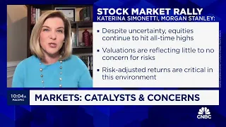 Market 'trading sideways' as it tries to figure out valuations, says Morgan Stanley's Simonetti