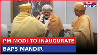 PM Modi to Inaugurate Abu Dhabi's First Hindu Temple, BAPS Mandir, on Feb 14 | Latest Updates