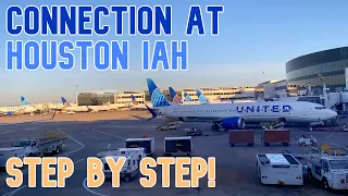 All you need to know to make your CONNECTION at HOUSTON IAH with United (same for any US airport)