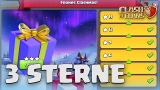 Frohes Clashmas Herausforderung #5 - EINFACHER 3 Sterne Weg Weihnachts Challenge | Clash of Clans