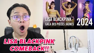 OMG!! LISA - 'Lalisa & MONEY' @Le Gala des Pièces jaunes REACTION!!