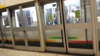 Métro de Lille Départ val 206  ligne 1