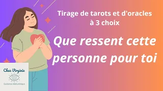 😲Que ressent cette personne pour toi 😲 #guidance #medium #tiragesentimental #tirageachoix #voyance