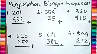 Belajar Penjumlahan Bilangan Ratusan dalam Matematika | Matematika Sekolah Dasar