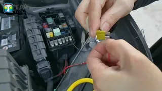 How to install Start-Scan Car LED Hood Light