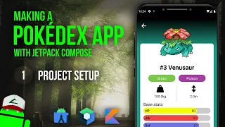 MVVM Pokédex App with Jetpack Compose - Android Studio Tutorial - Part 1