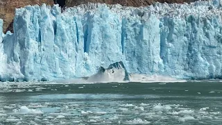 Spectacular underwater calving emerges at Sawyer Glacier in Tracy Arm Fjord