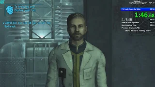 Fallout 3 Any% Speedrun in 15:41 IGT (PB)