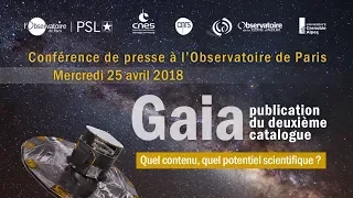 Annonce de la publication du deuxième catalogue Gaia