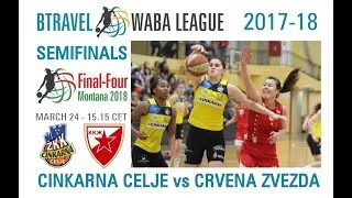 MZRKL Adriatica Women Basketball League Cinkarna Celje vs Crvena zvezda