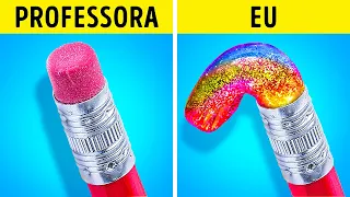 JEITOS ENGRAÇADOS DE ENTRAR COM DOCES NA ESCOLA || Macetes Malucos Com Comida, por 123 Go Like!