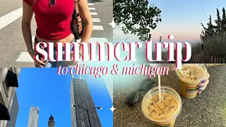 summer trip: chicago & michigan