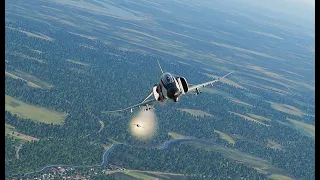 Phantom survived the dogfight || F4 vs Mig23 || Kola Map