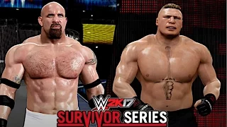 WWE Survivor Series 2016: Goldberg vs. Brock Lesnar (The Rematch After 12 Years)