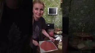 Готовлю пастилу из яблок и арбуза👩‍🍳👍