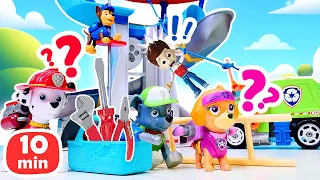 Spielzeug Videos für Kinder mit der Paw Patrol Kompilation - 4 Folgen am Stück.