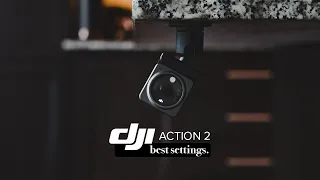 DJI Action 2 BEST Settings // how to get the most cinematic footage out of your DJI action camera