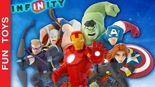 ALL Avengers Characters from the Game Disney Infinity 2.0 Powers and Abilities Gameplay