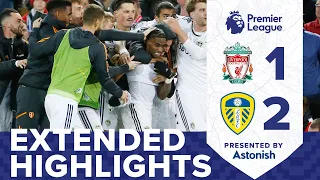 EXTENDED HIGHLIGHTS: LIVERPOOL 1-2 LEEDS UNITED | PREMIER LEAGUE
