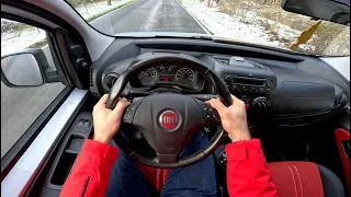 2011 Fiat Qubo [1.3D - 75 HP] POV Test Drive