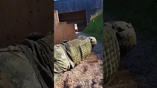 Soldiers shooting german army pistol HK P8 A1 / Soldaten schießen Pistole / Стрельба из пистолета