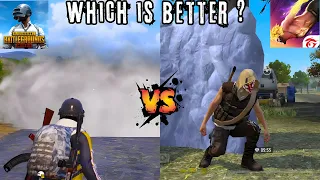 FREE FIRE VS PUBG / WHO IS BEST PUBG MOBILE VS FREE FIRE