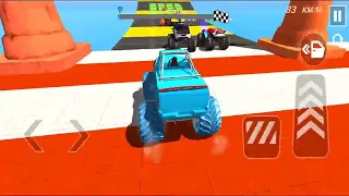 Monster Truck Mega Ramp Extreme Racing #1 - Impossible Car Stunts Driving - Gadi game - Android Game