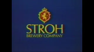 Stroh Brewery Company Sponsorship Clip 1987-08-16