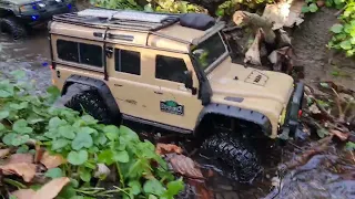 Crawler Tour mit dem trx6 Absima Sherpa und Amewi Amx rock