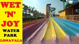 Wet n Joy Water Park Lonavala Magic Mountain || Amusement Park