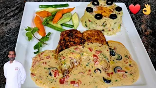 Chicken Steak With New Creamy Sauce | Steak Recipe