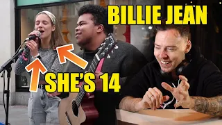 Billie Jean Cover Reaction (Allie Sherlock & Fabio Rodrigues)