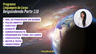 PARTE 110-MAL DE PARKINSON EM JOVENS, PULSO ABERTO, DIÁSTASE JOANETE, DERMATOMIOSITE, TÚNEL DO CARPO